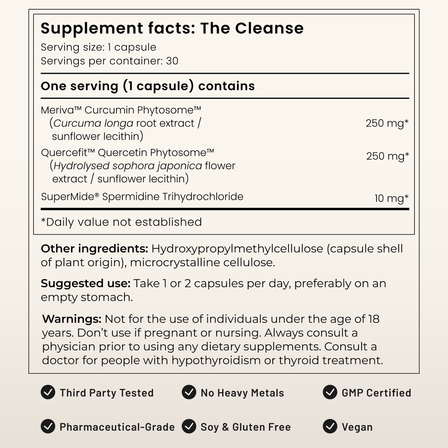 The Cleanse - Spermidine+