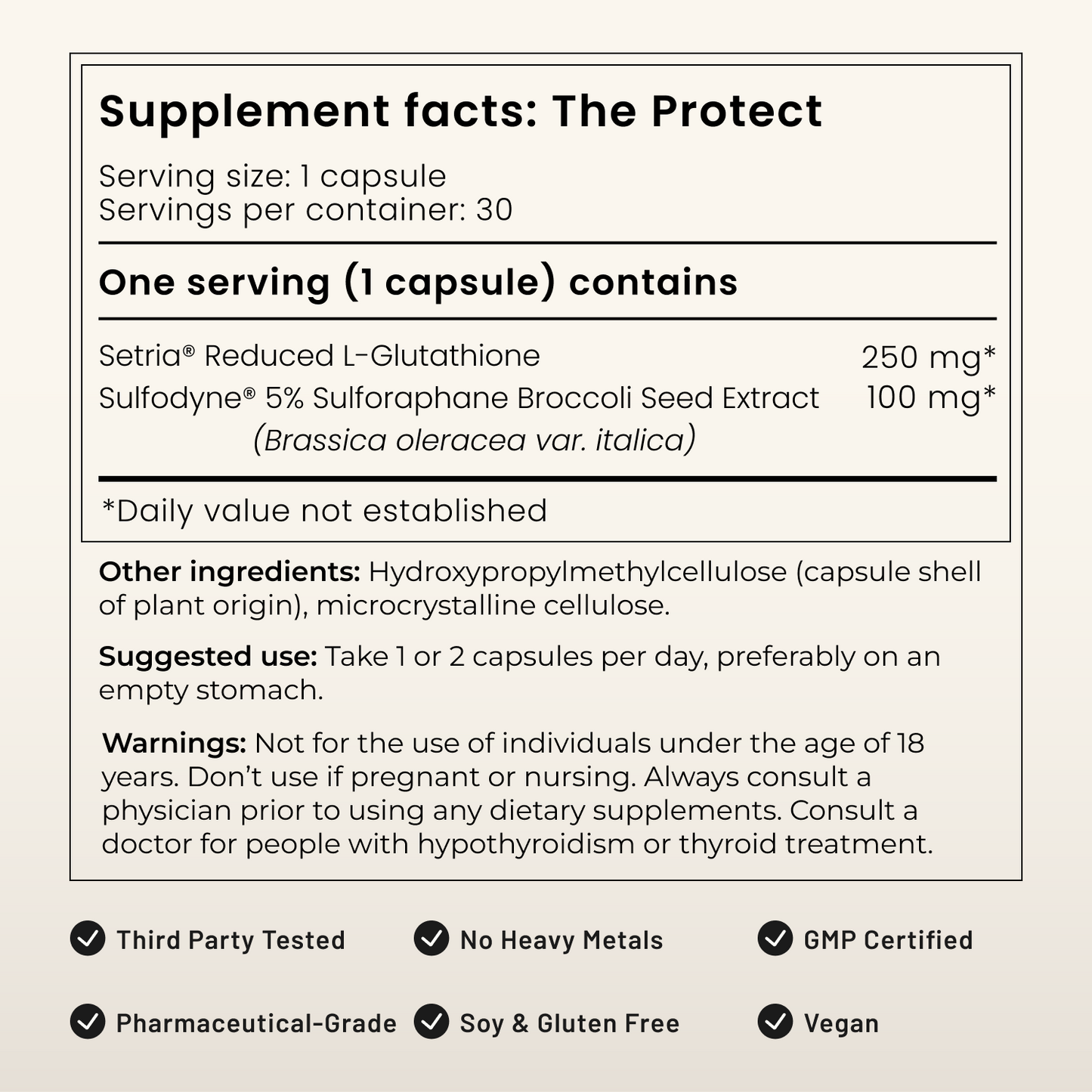 The Protect - Glutathione+