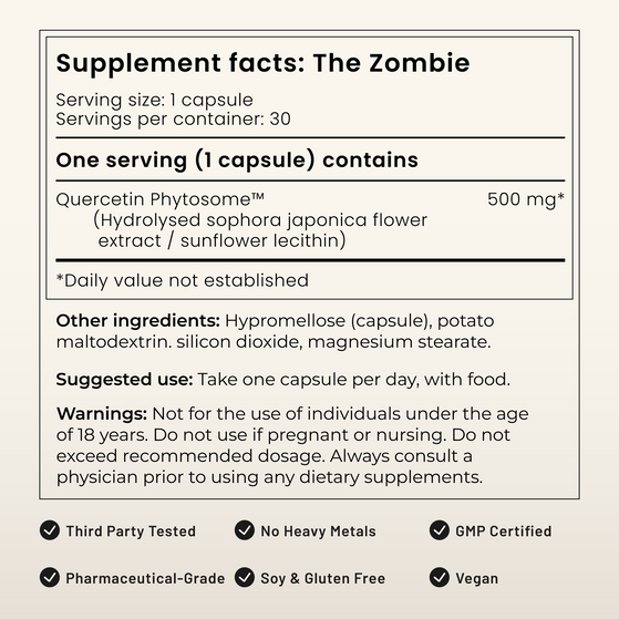 Image 9: The Zombie – Quercetin+