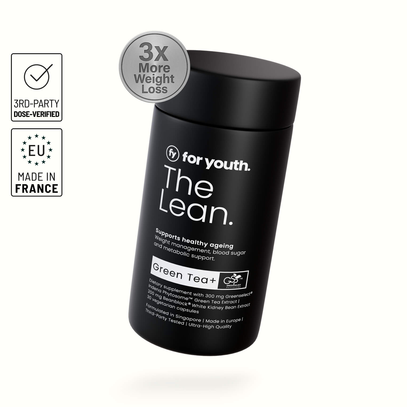 The Lean – Weight Loss Supplement: Carb Blocker & Fat Burner with