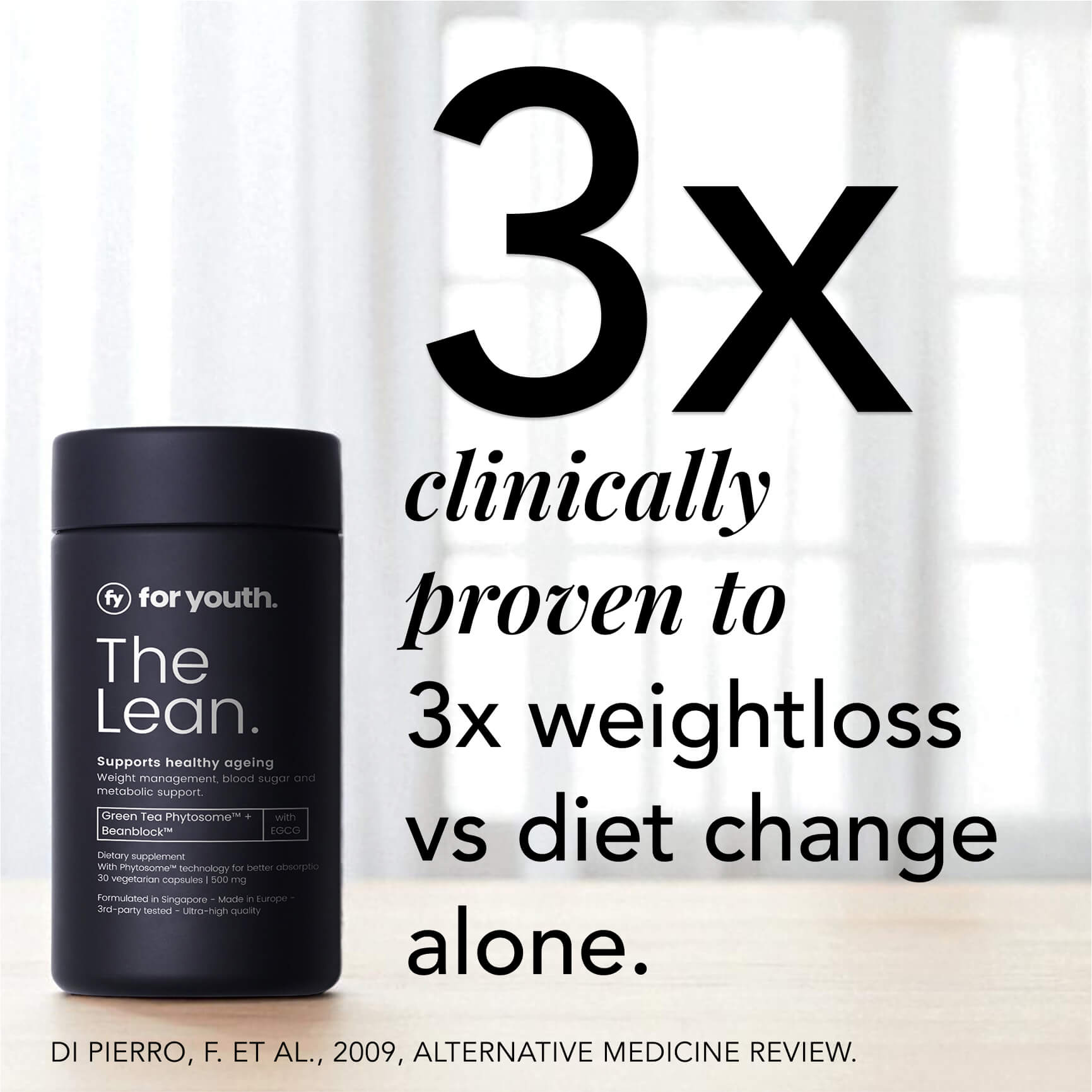 The Lean – Weight Loss Supplement: Carb Blocker & Fat Burner with