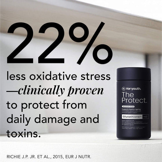 The Protect Glutathione: Oxidative Stress & Immunity Booster For Youth The Protect Glutathione: Oxidative Stress & Immunity Booster For Youth