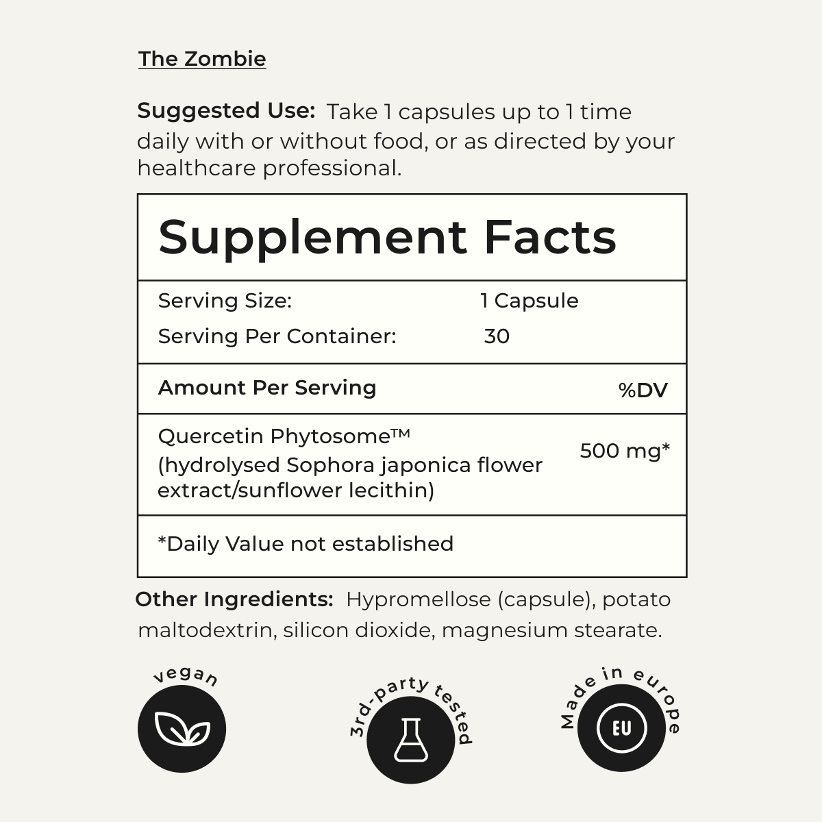 The Zombie - Quercetin